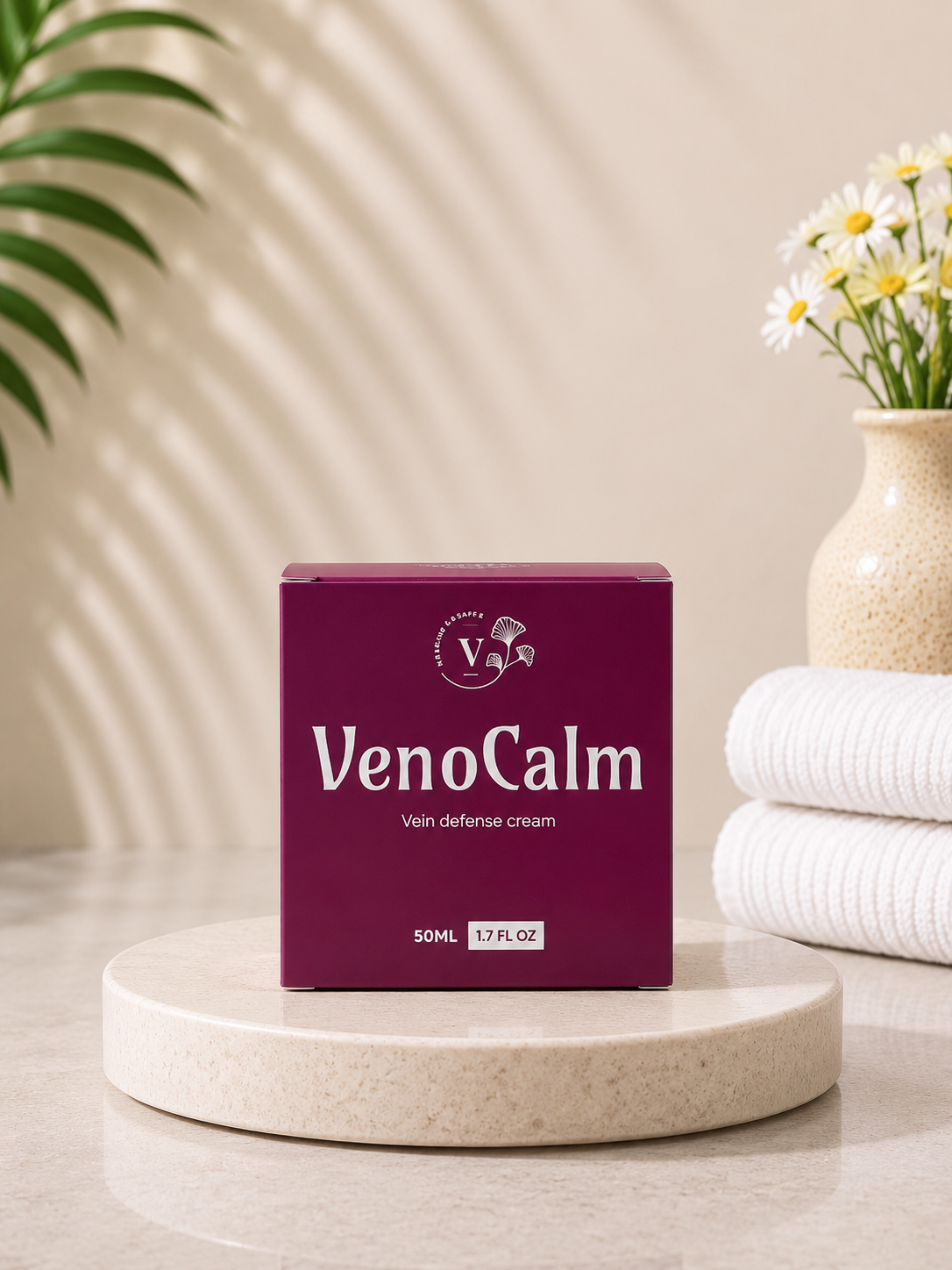 VenoCalm Cream - The effective solution for relieving varicose vein pain and improving leg circulation (50 ml)