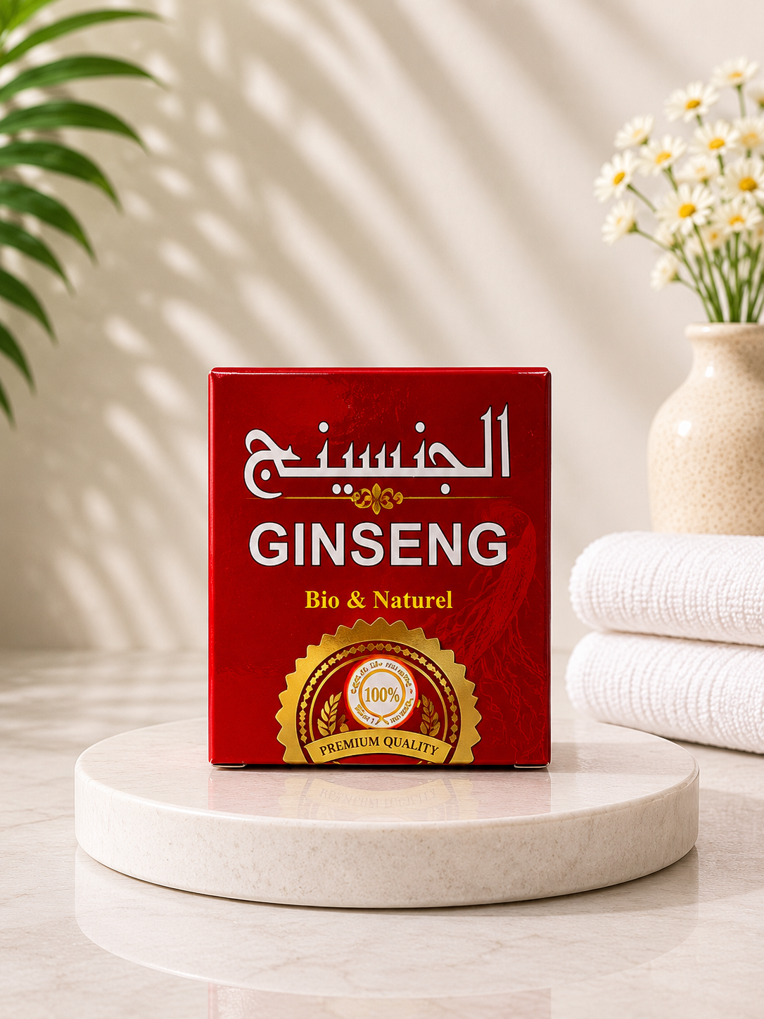 Premium Natural Ginseng Roots - 100% Original Vitality Supplement for Energy, Focus, and Physical Performance