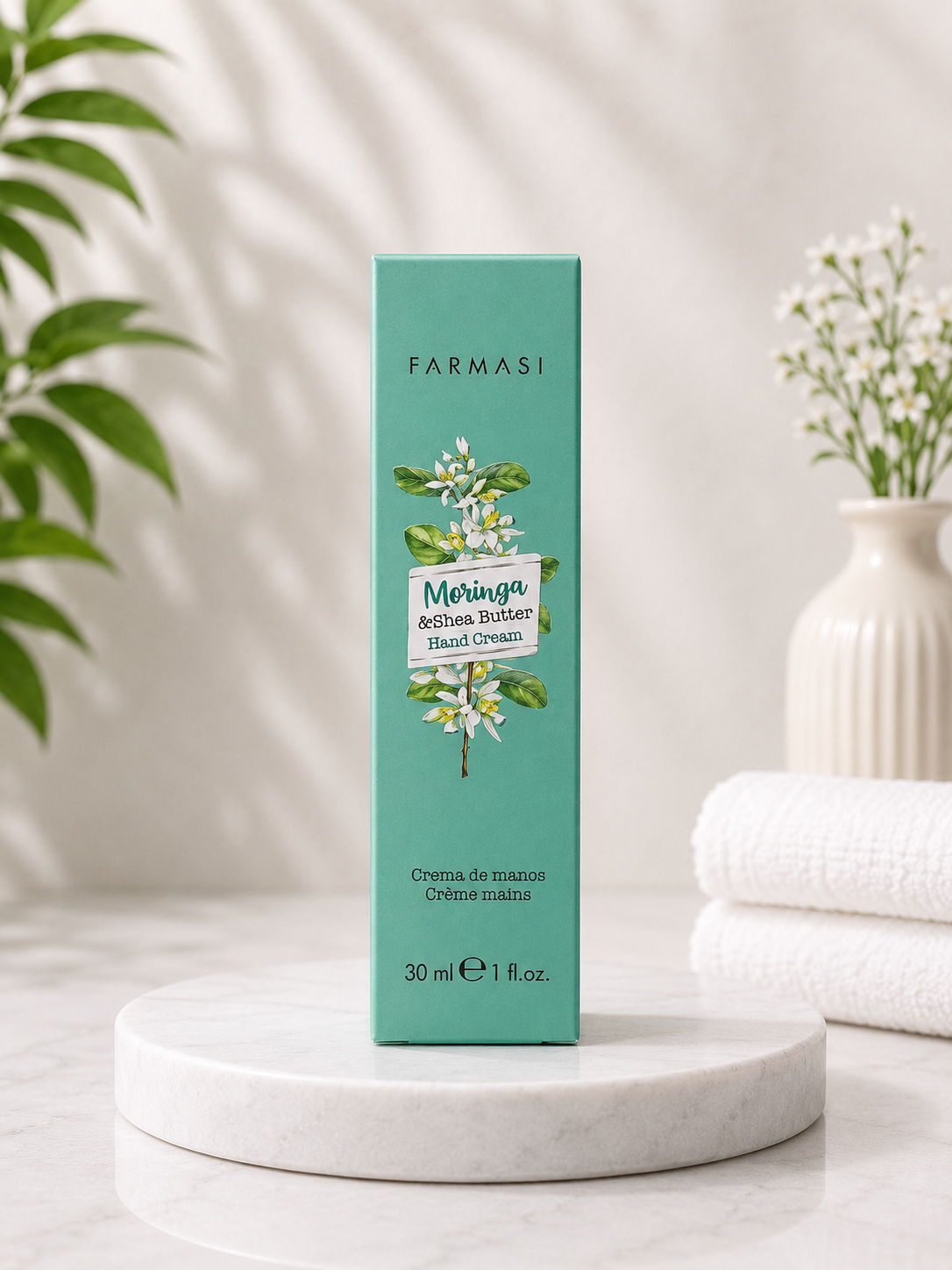 Farmasi Moringa and Shea Butter Hand Cream (30ml) - Intense Nourishment and Velvety Softness