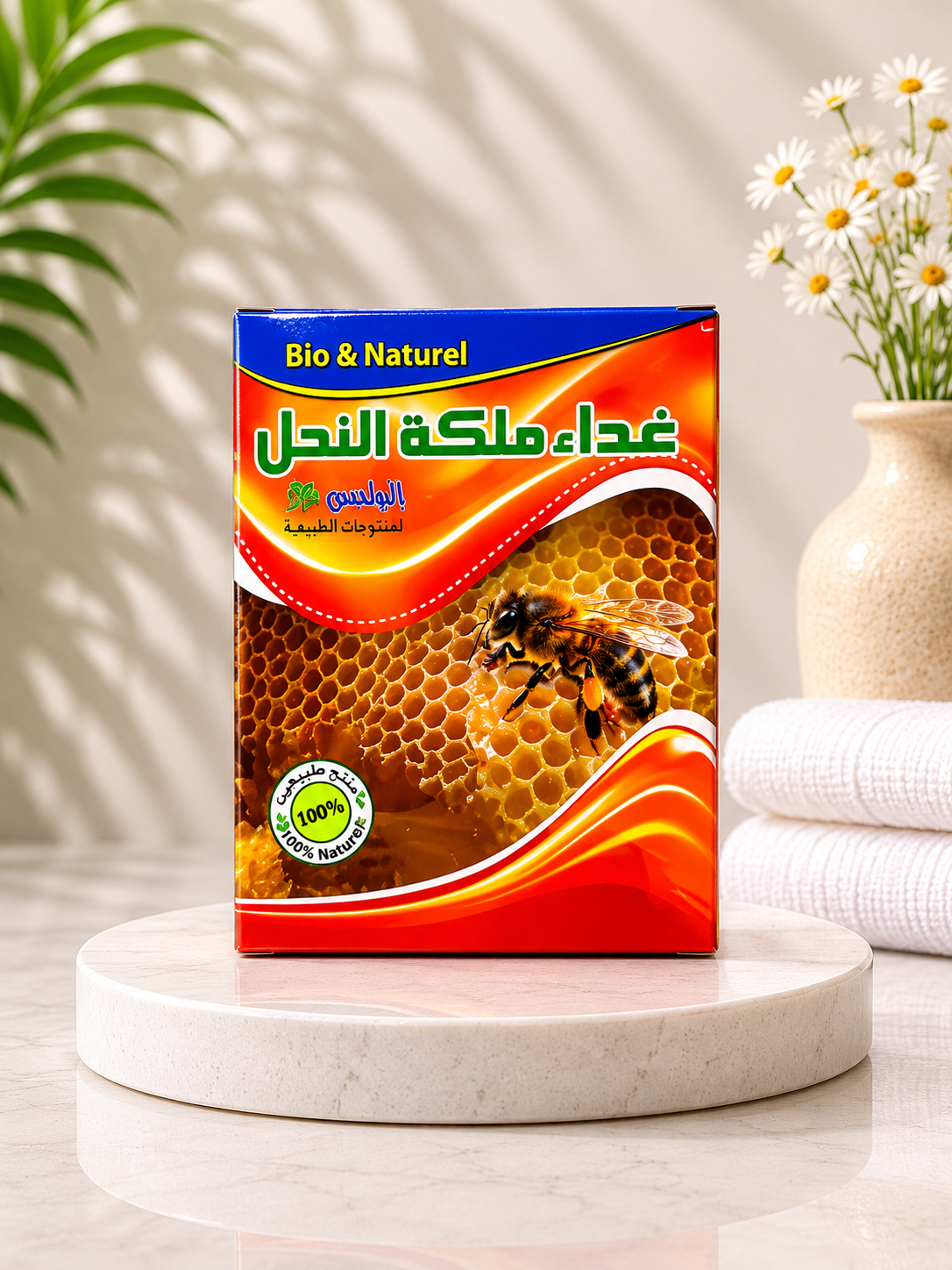 Propolis Natural Royal Jelly (Bio & Natural) - An excellent vital supplement to boost energy and activity and combat lethargy (100% natural)